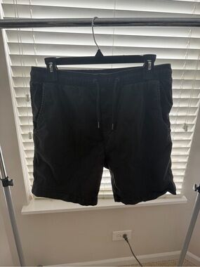 American Eagle Outfitters Black Elastic Waist Casual Shorts